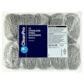 CleanPro 10 Stainless Steel Scourers Medium - Honesty Sales
